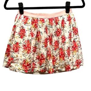 Forever 21 Girls Floral Skirt Size Medium